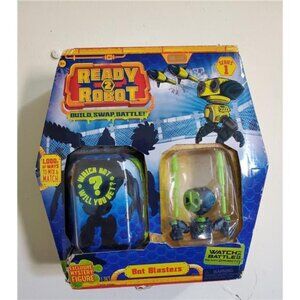 Ready 2 Robot SERIES 1 Mystery Character Figure Blue Green BOT BLASTERS Slime